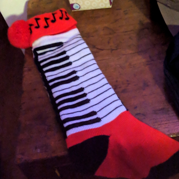 Keyboard Xmas Stocking - Picture 2 of 2